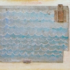 Sammartaim, 2000, tecnica mista su tela, collezione privata, cm 70X50m