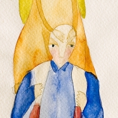 Insieme, 2002 tecnica mista su carta, collezione privata