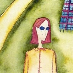 Picnic, 2004 tecnica mista su carta