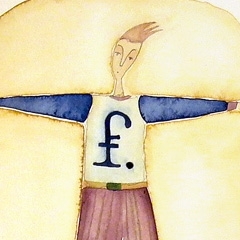 Pronti, 2004 tecnica mista su carta