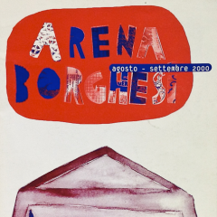 Copertina per il programma dell'Arena Borghesi 2000